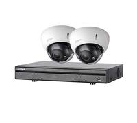 Dahua - Kit vidéosurveillance 2 caméras Anti-vandalisme + enregistreur 1080p - Vision Nocturne 30m - KITEVO 2DOMB1080P-002