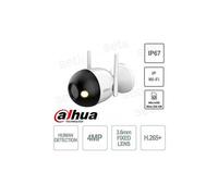 Dahua Telecamera Bullet Wi-Fi 4MP Ottica 3.6mm IR 30M IP67 Sicurezza Esterna