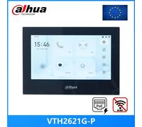 Dahua VTH2621GW-P / VTH2621G-P 802.3af PoE moniteur intérieur tactile 7 pouces, moniteur de sonnette, interphone vidéo, carte SD intégrée 4 pcs white screen