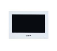 Dahua VTH2622GW-W Moniteur 2-fils, écran tactile 7", 1024x600, Wi-Fi, Intégration d'alarme, Boîtier en plastique