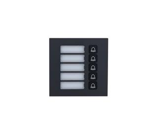 Dahua VTO4202FB-MB5 Module de bouton poussoir avec 5 boutons