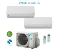 Daikin 2AMXF50A + ATXF35A + ATXF25A Climatiseur Siesta Dual Split 12000+9000Btu