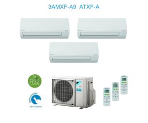 Daikin 3AMXF52A9 + 2x ATXF25A + ATXF35A Climatiseur Siesta Trial Split 2x 9000