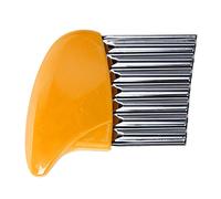 Daily Deals Of The Day Prime Today Only Trancheur de pommes de terre, couteau ondulé pour friteuse, couteau ondulé en acier inoxydable, coupe-légumes, manche en plastique, pour légumes, couteau ondulé