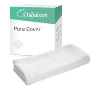 Dailydream Surmatelas Housse Pure 140x200x5 cm | Housse de surmatelas de rechange | Lavable, antidérapant et respirant | Housse pour surmatelas 60% polyester, 40% viscose | Certifié Oeko-TEX