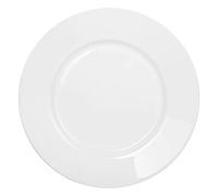 Dajar Assiette Plate Every Day en Verre Blanc 24 cm 24 x 24 x 2,1 cm
