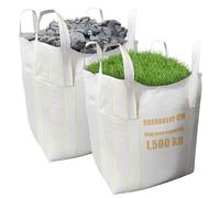 DAJAVE Big Bag Big Pack Sacs pour déchets de construction 90 x 90 x 110 cm 1500 kg