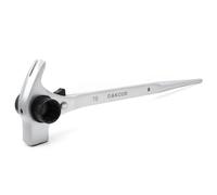 DAKCOS liquet multifonction pour échafaudage - 19 mm x 22 mm - Avec extracteur de clous et fonction marteau - Argenté