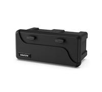 DAKEN Blackit Boîte à timon 2 - 550 x 250 x 295 mm, boîte à outils, remorque, boîte de rangement, boîte à outils, 23 l