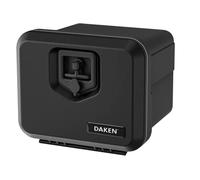 DAKEN Coffre à outils WELVET 81000 compact pour camion et remorque 28,8L 410x348x340mm Boîte de rangement robuste avec serrure et deux clés Idéal pour véhicule utilitaire et bus