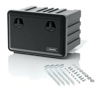 Daken Just 600 - Caisse de rangement pour camion - Boîte à outils - 600 x 415 x 460 mm - Caisse de transport (avec support universel)