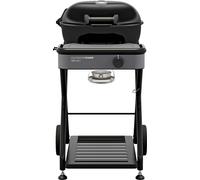 Dal Toscano Ambri Barbecue à gaz 480g Porcelaine noire et acier inoxydable 1000x570x830mm