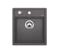 Blanco Évier Dalago 45 – Silgranit PuraDur, vidage automatique – 51x46,5 cm – Gris rocher (518846)