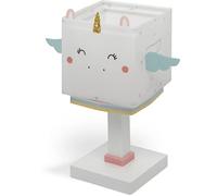 Dalber 1 Lampe de Chevet Enfant Little Unicorn Licorne Les Animaux, 8 W, Blanc