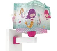 Dalber Applique murale enfant Sirènes Mermaids, Lumière murales pour chambre; Chevet chambre; d'enfants, 63449, E27