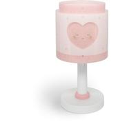 Dalber Lampe de chevet ou de table enfant Baby Dreams Rose Cœur, 76011NS, G4 - LED 4 W - Ampoule incluse