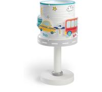 Dalber Lampe de chevet ou de table enfant Baby Travel Bus Voiture Taxi Camion Panneaux, 61681N, G4 - LED 4 W - Ampoule incluse