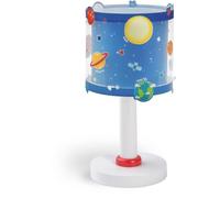 Dalber Lampe de chevet ou de table enfant et veilleuse Planets Planètes, 41341N, G4 - LED 4 W - Ampoule incluse, Bleu