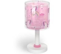 Dalber Lampe de chevet ou de table enfant Unicorns Licornes, 41591N, G4 - LED 4 W - Ampoule incluse, Rose