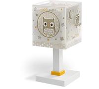 Dalber lampe de table enfant Good Night Hiboux Beige