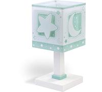 Dalber lampe de table enfant Moonlight lune et étoiles vert/Gris