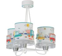 Dalber Lampe Suspension 3 Lumières Baby Travel Voitures Avions, 61687, E27