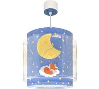 Dalber Lustre Chambre Lampe Suspension Enfand Moon Dreams animaux étoiles lune nuages, 76632, E27, Bleu