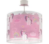 Dalber Lustre Chambre Lampe Suspension Enfant Unicorns Licornes Jaune animaux, 41592, E27