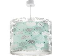 Dalber Lustre Chambre Lampe Suspension Plafonnier Pour Enfants, Clouds Nuages Vert, 41412MH, E14
