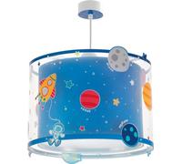 Dalber Lustre Chambre Lampe Suspension Plafonnier Pour Enfants, Planets planètes système solaire 41342M Bleu, E27