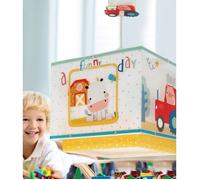 Dalber Ofertas Lustre et lampe suspension enfant My Farm animaux de la ferme enfants