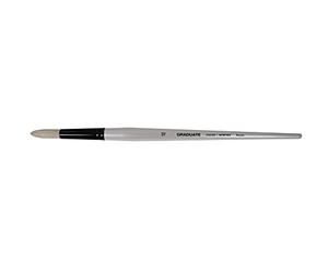 Daler Rowney - 212145010 - Kit De Loisirs Créatifs - Pinceau Rond Graduate en Brin - Taille 10, Naturel