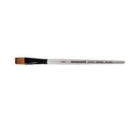 Daler Rowney - 212155050 - Kit De Loisirs Créatifs - Pinceau Plat Graduate pour Effet Badigeon - Taille 1/2, Naturel