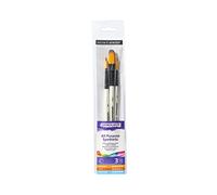 Daler Rowney - 212530009 - Kit De Loisirs Créatifs - Ensemble De 3 Pinceaux Synthétiques Graduate pour Aquarelle