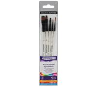 Daler Rowney - 212550001 - Kit De Loisirs Créatifs - Ensemble Classique De 5 Pinceaux Synthétiques Graduate