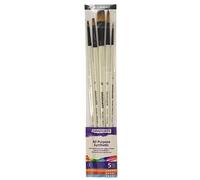 Daler Rowney - 212551001 - Kit De Loisirs Créatifs - Ensemble De 5 Pinceaux Synthétiques Graduate
