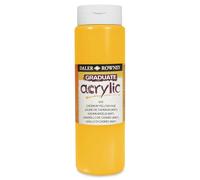 Daler Rowney - ACRYLIC - Peinture acrylique - 605 Jaune cadmium - 500 ml