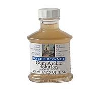 Daler Rowney Aquafine Aquafine Pot en verre avec bouchon de sécurité enfant 75 ml Gomme arabique