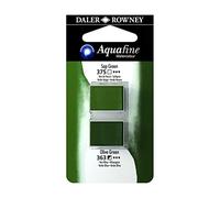 Daler-Rowney Aquafine Peinture aquarelle Vert sève et vert olive