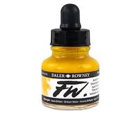 Daler - Rowney FW 29.5ml Art Bouteille d'encre acrylique - Brilliant Jaune