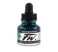Daler - Rowney FW 29.5ml Art Bouteille d'encre acrylique - foncé Vert
