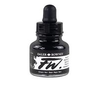 Daler - Rowney FW 29.5ml Art Bouteille d'encre acrylique - Noir