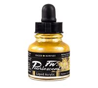 Daler - Rowney FW 29.5ml Bouteille d'encre acrylique effet perle- Bell Bronze