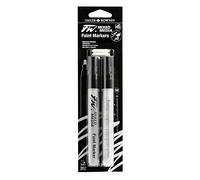 Daler Rowney FW Lot de 2 marqueurs 2 x 2-4 mm RD+ plumes