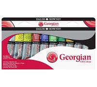 Daler Rowney Georgian - Studio Set peinture à l'huile 10 tubes 38ml - Sélection