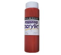 Daler-Rowney Graduate Peinture acrylique Rouge vénitien 500 ml