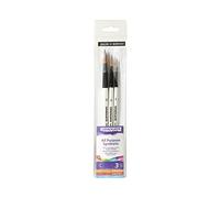 Daler Rowney Set De 3 Pinceaux Synthétiques Ronds