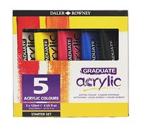 Graduate Acrylic - 5 Tubes De 120 Ml