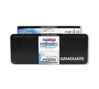 Daler-Rowney Graduate Student Set - Ensemble de peinture - aquarelle - 36 couleurs - couleurs assorties - demi-plateau