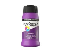 Daler Rowney Peinture Acrylique Système 3, Bouteille 500 ml, 45 Couleurs